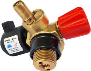 Electroválvula de cilindro 3 vías con corte manual y venteo incorporado (VPV2)